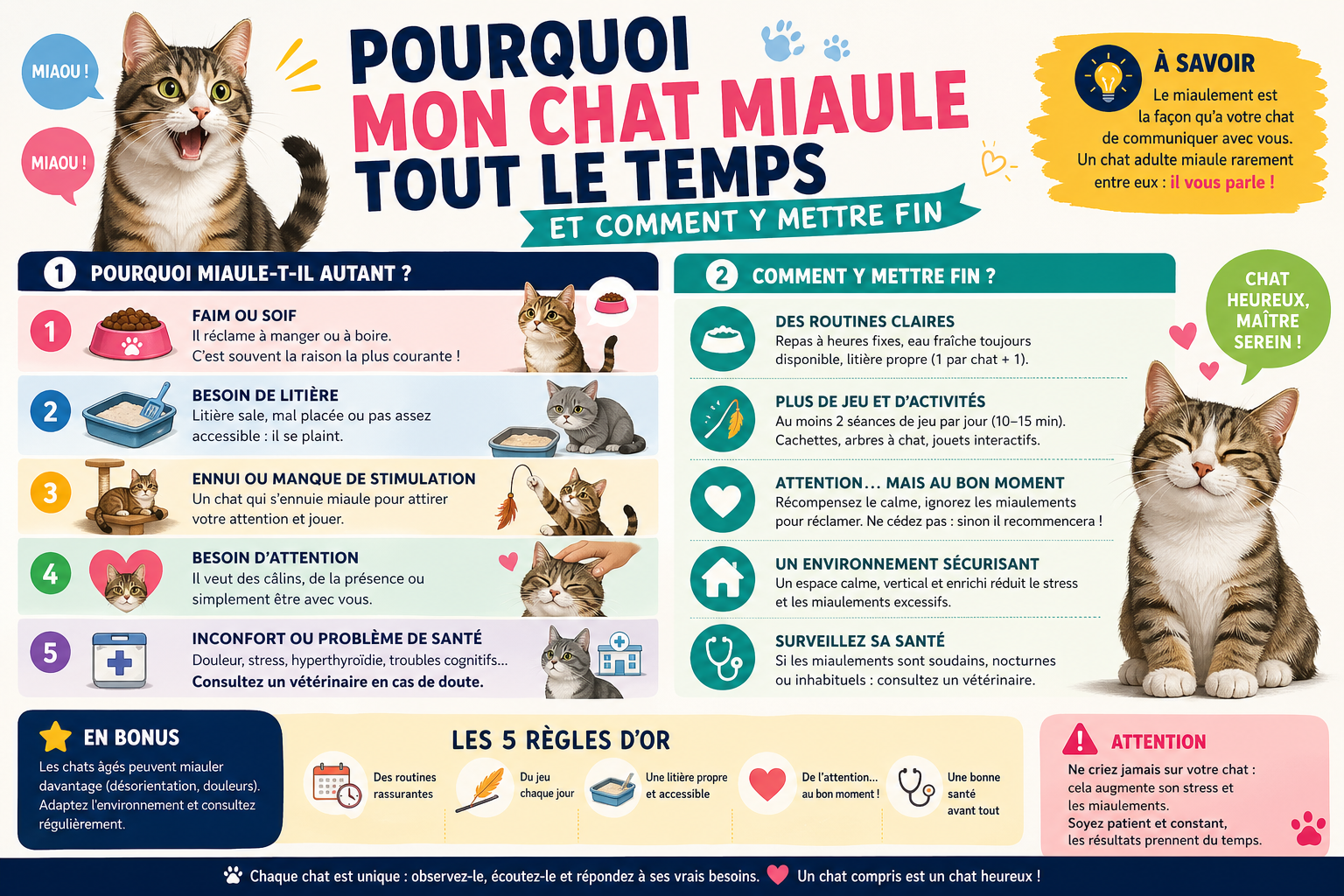 infographie-pourquoi-mon-chat-miaule-tout-le-temps-et-comment-1777117623758 Pourquoi mon chat miaule tout le temps et comment y mettre fin