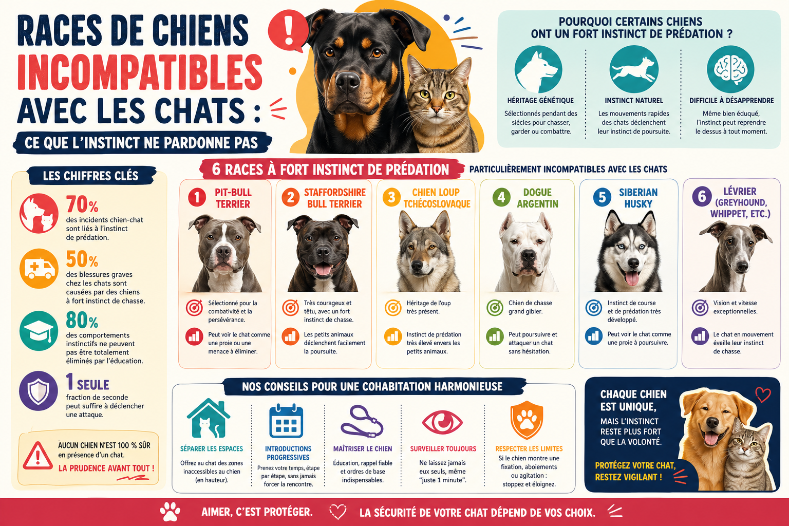 infographie-races-de-chiens-incompatibles-avec-les-chats-ce-qu-1777114841887 Races de chiens incompatibles avec les chats : ce que l'instinct ne pardonne pas