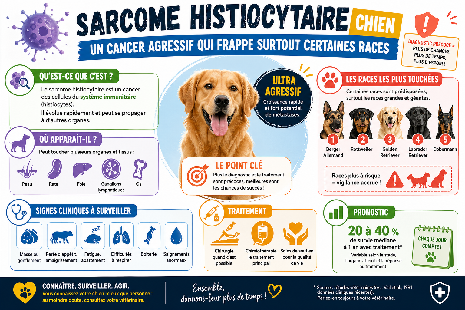 infographie-sarcome-histiocytaire-chien-un-cancer-agressif-qui-1777115604379 Sarcome histiocytaire chien : un cancer agressif qui frappe surtout certaines races