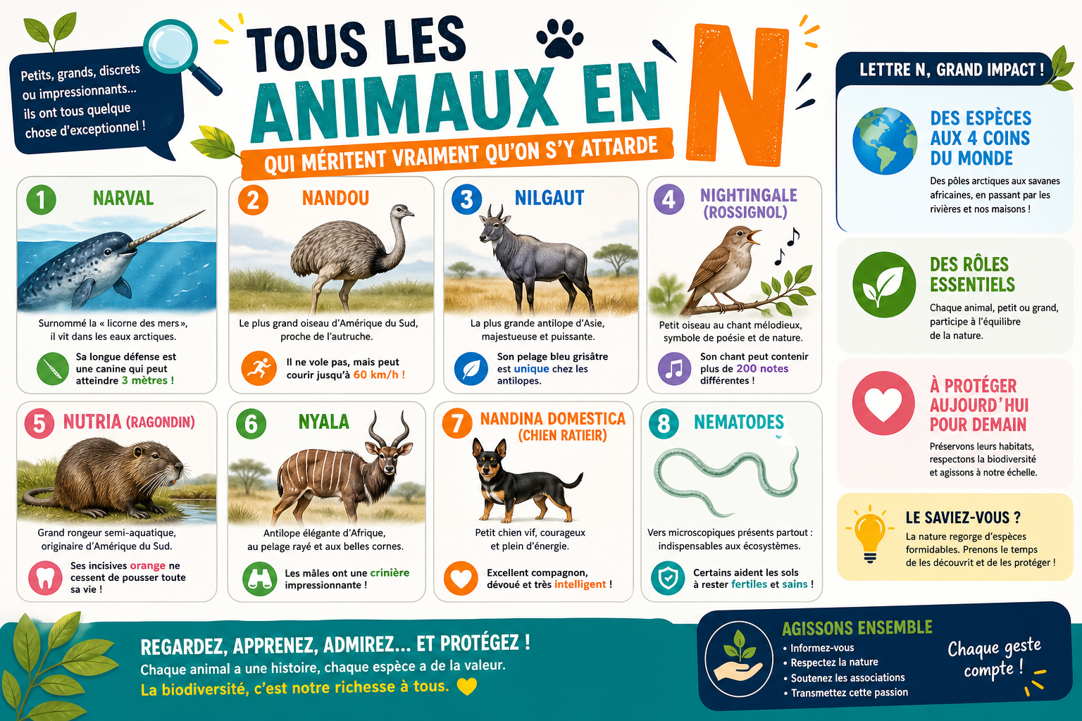 infographie-tous-les-animaux-en-n-qui-m-ritent-vraiment-qu-on-1777626772785 Tous les animaux en N qui méritent vraiment qu'on s'y attarde